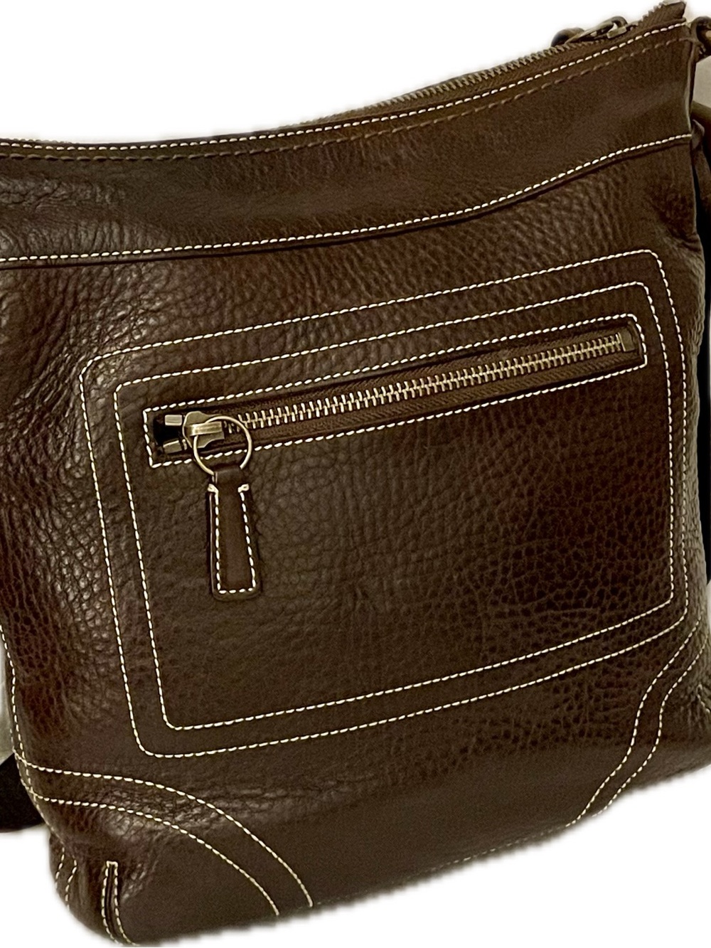 Coach Vintage Chelsea Lace Pebble Leather Convertible Handbag - Picture 2 of 13